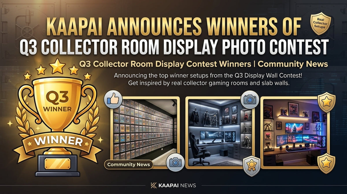 KAAPAI Announces Winners of Q3 Collector Room Display Photo Contest