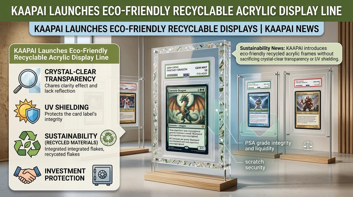KAAPAI Launches Eco-Friendly Recyclable Acrylic Display Line