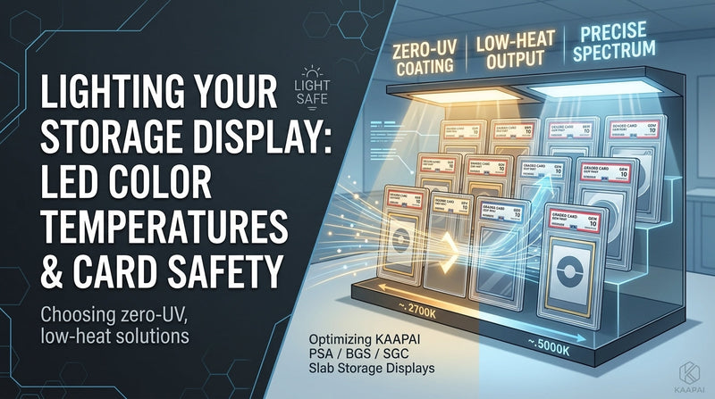 Lighting Your Storage Display: LED Color Temperatures and Card Safety