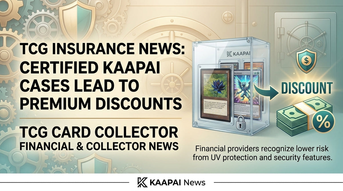 TCG Insurance News: Why Certified Display Cases Qualify for Discount