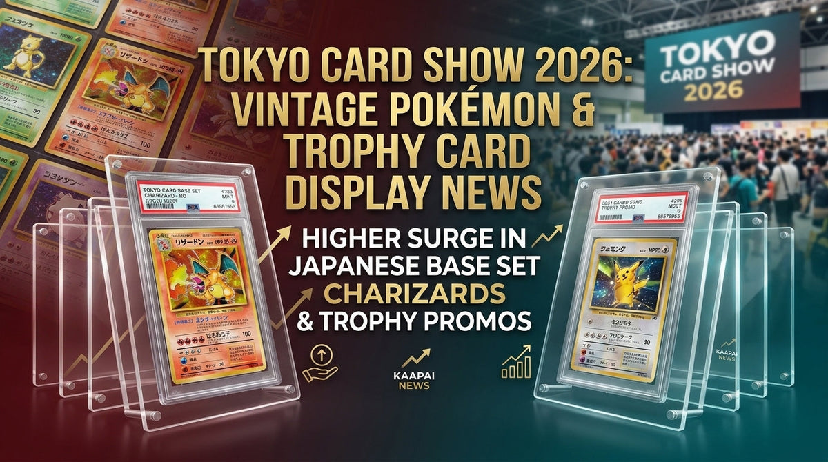 Tokyo Card Show 2026: Japanese Vintage Pokémon & Trophy Display News