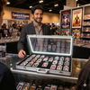 Kaapai LED Lockable Trading Card Display Case | UV-Protected Wall-Mounted Storage Cabinet for PSA, BGS, & Graded Slabs
