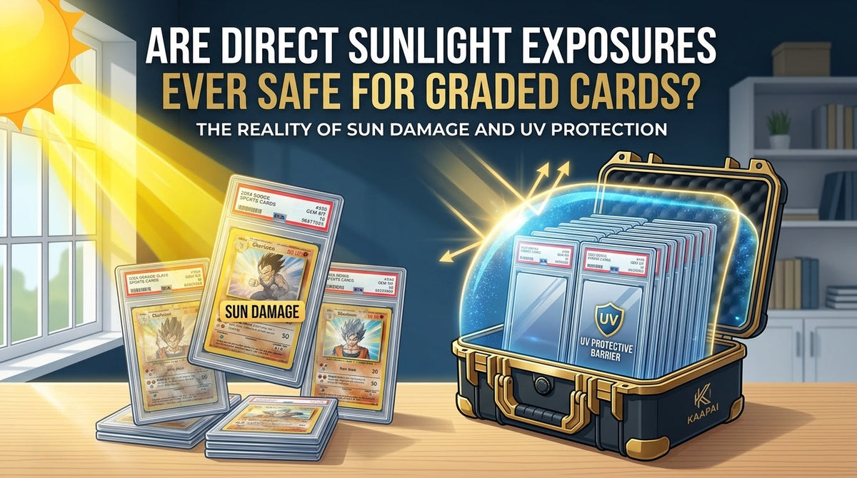 Are Direct Sunlight Exposures Ever Safe for Graded Cards