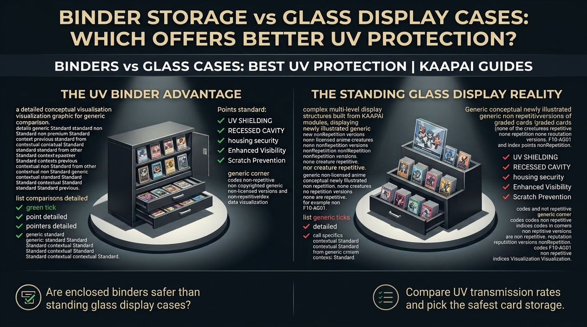 Binder Storage vs Glass Display Cases Which Offers Better UV Protection