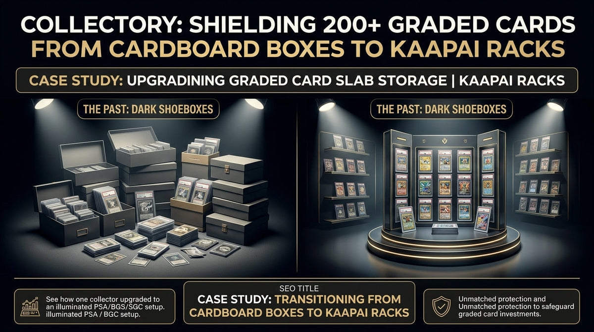 Collector Case Study Transitioning from Cardboard Boxes to KAAPAI Racks