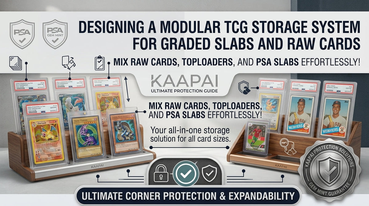 Designing a Modular TCG Storage System for Graded Slabs and Raw Cards