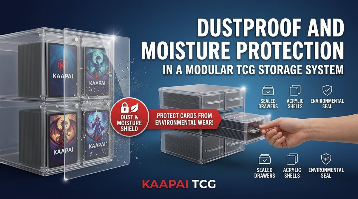 Dustproof and Moisture Protection in a Modular TCG Storage System