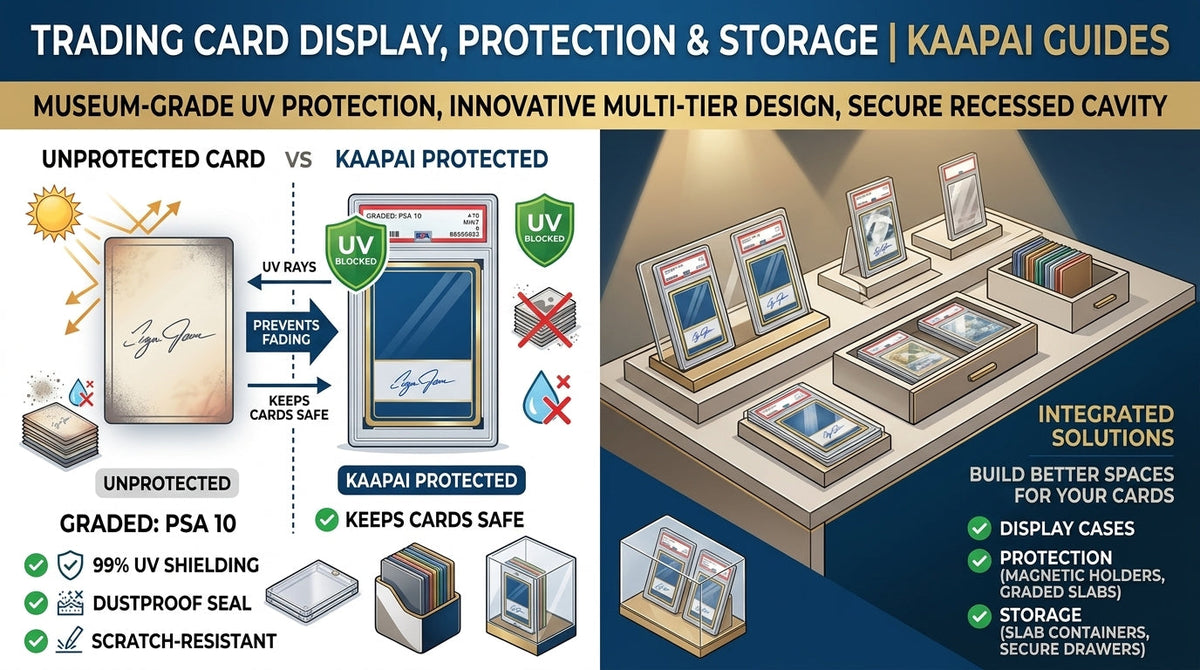 Trading Card Display Cases, Protection & Storage: Market Trends and the Future of Collecting | KAAPAI