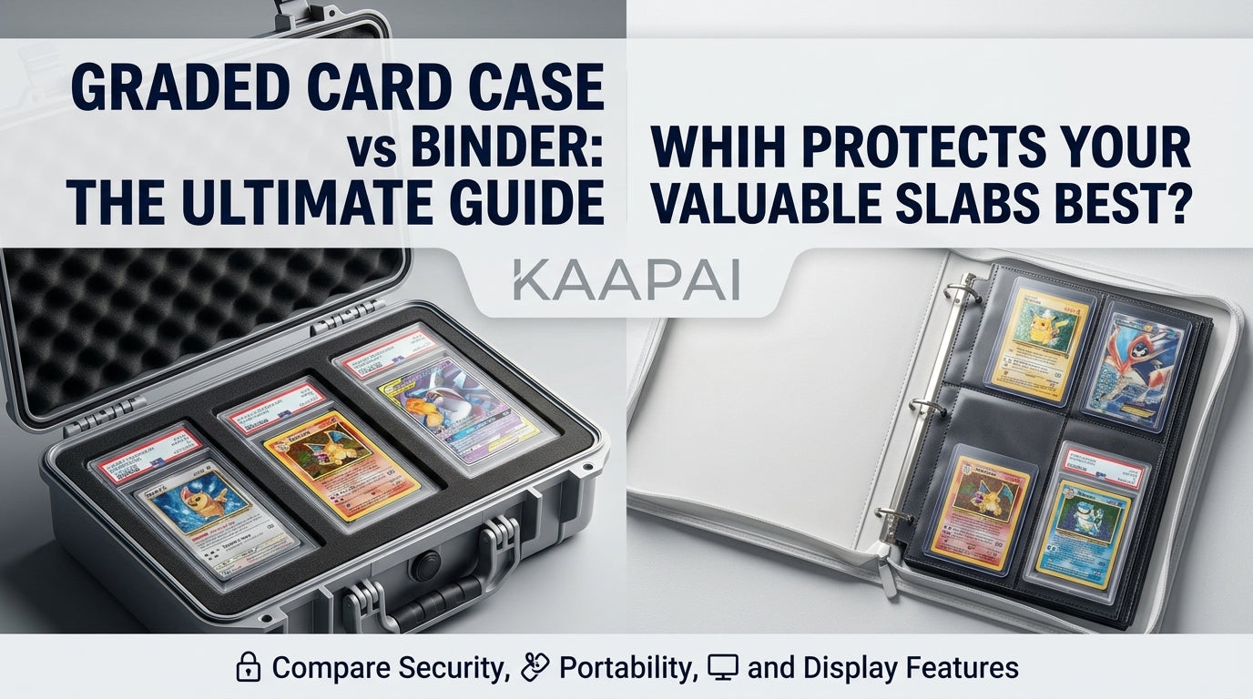 Graded Card Case vs Binder: Which Storage Choice is Best for Your Collection?