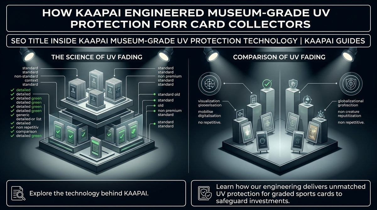 How KAAPAI Engineered Museum-Grade UV Protection for Card Collectors