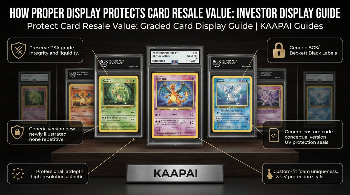 How Proper Display Protects Card Resale Value Investor Display Guide