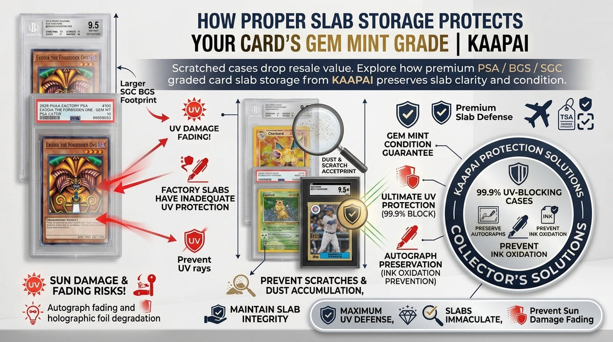 How Proper Slab Storage Protects Your Card's Gem Mint Grade