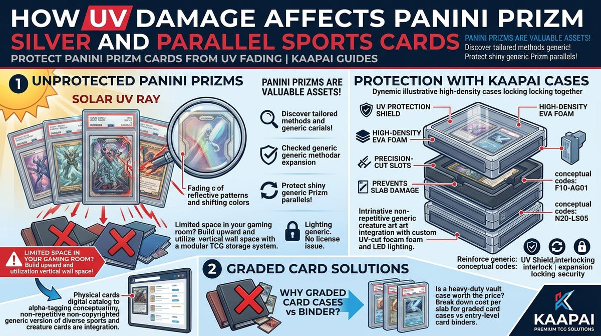 How UV Damage Affects Panini Prizm Silver and Parallel Sports Cards