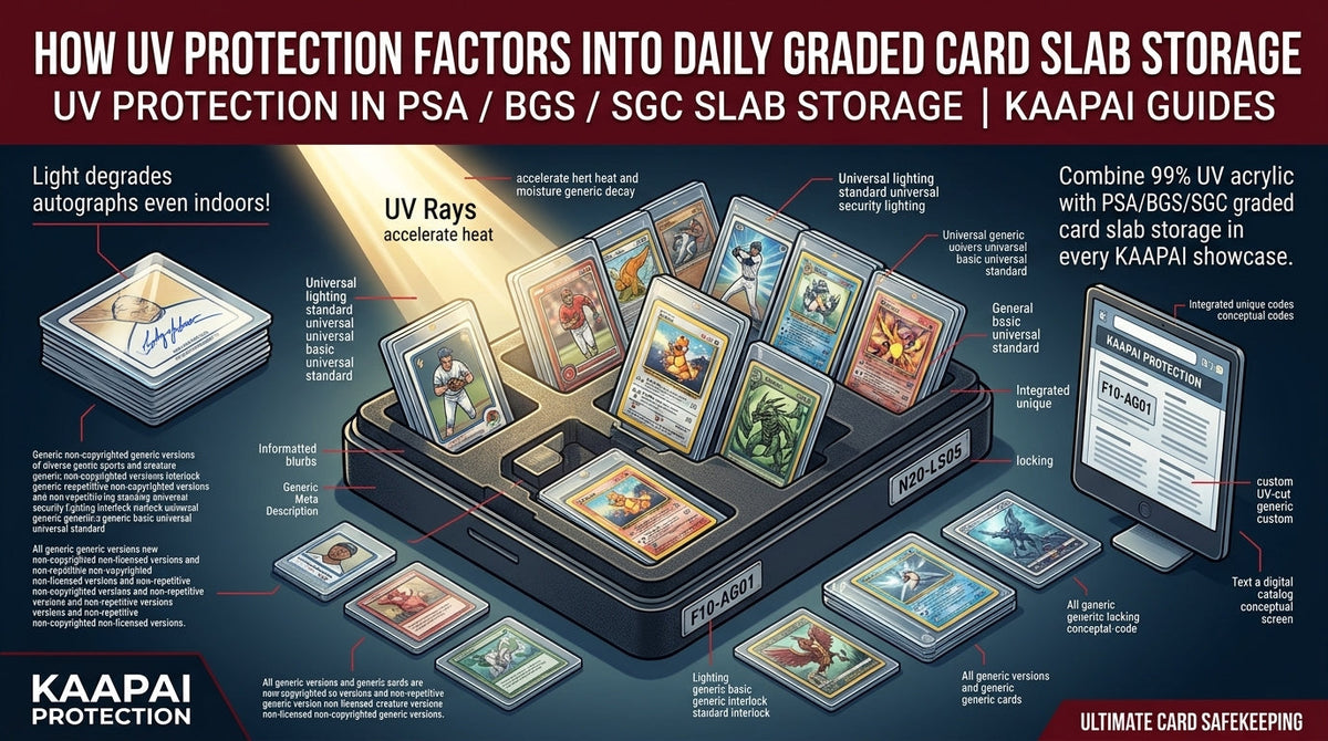 How UV Protection Factors Into Daily Graded Card Slab Storage