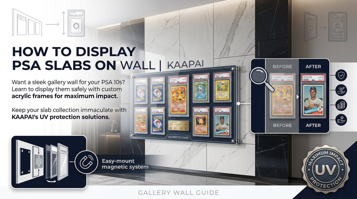 How to Display Trading Cards on Wall: The Ultimate Step-by-Step Guide