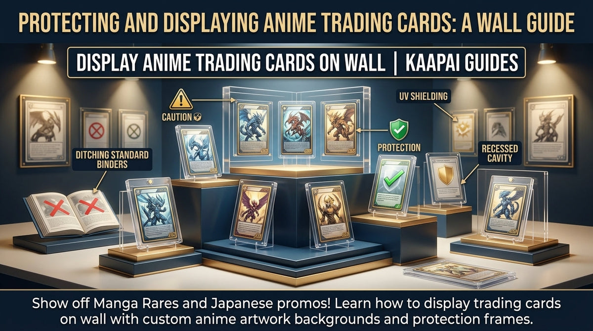 How to Display One Piece & Anime Trading Cards on Wall Dynamically
