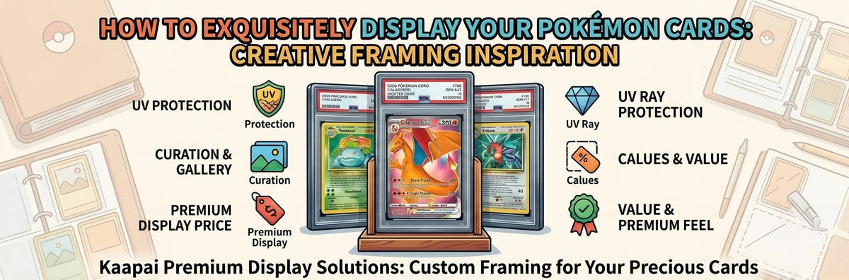 How to Display Pokémon Cards: Creative Ideas for Charizard, Alt-Arts & Sets