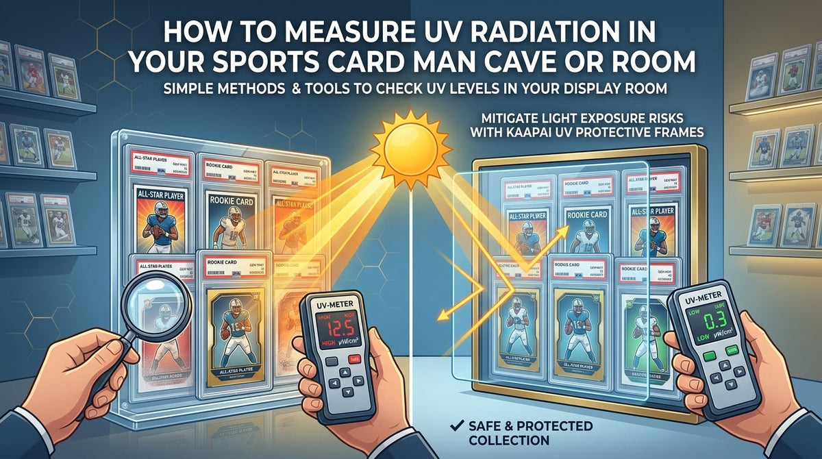 How to Measure UV Radiation in Your Sports Card Man Cave or Room