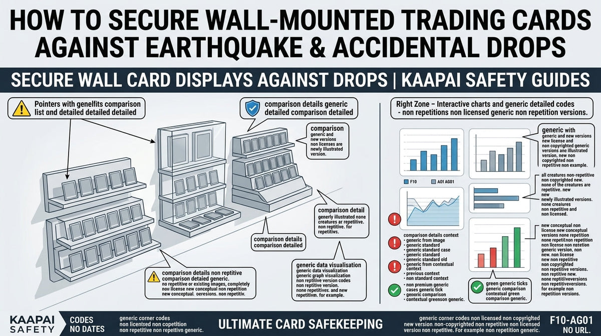 How to Secure Wall-Mounted Trading Cards Against Earthquake & Accidental Drops