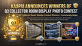 KAAPAI Announces Winners of Q3 Collector Room Display Photo Contest