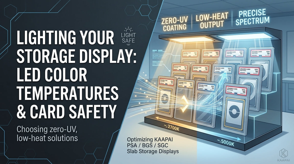 Lighting Your Storage Display LED Color Temperatures and Card Safety