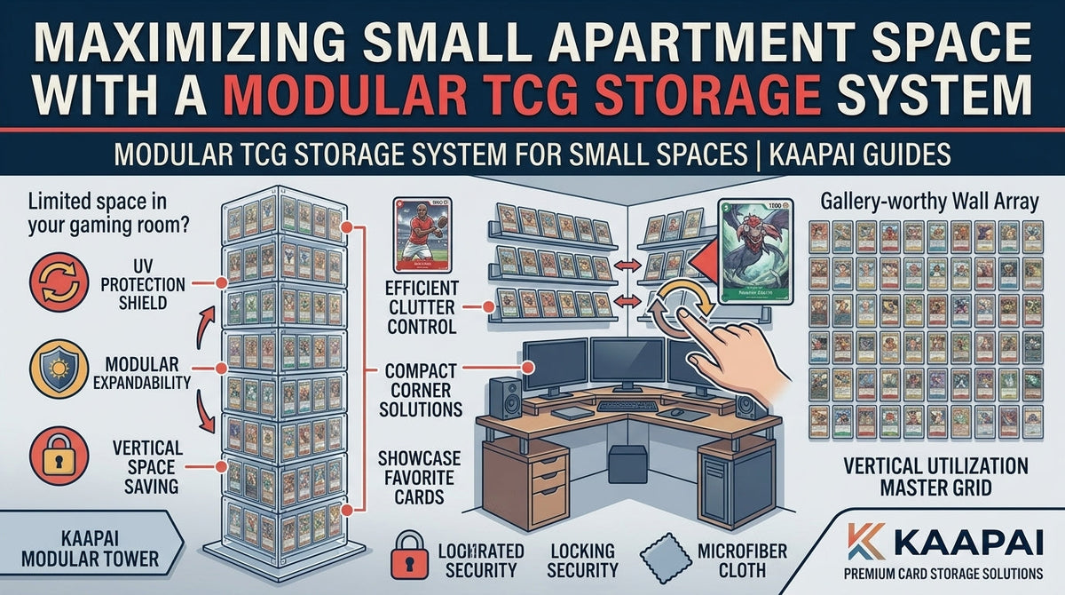 Maximizing Small Apartment Space with a Modular TCG Storage System