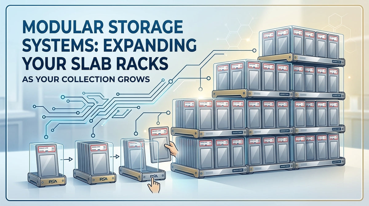Modular Storage Systems Expanding Your Slab Racks as Your Collection Grows