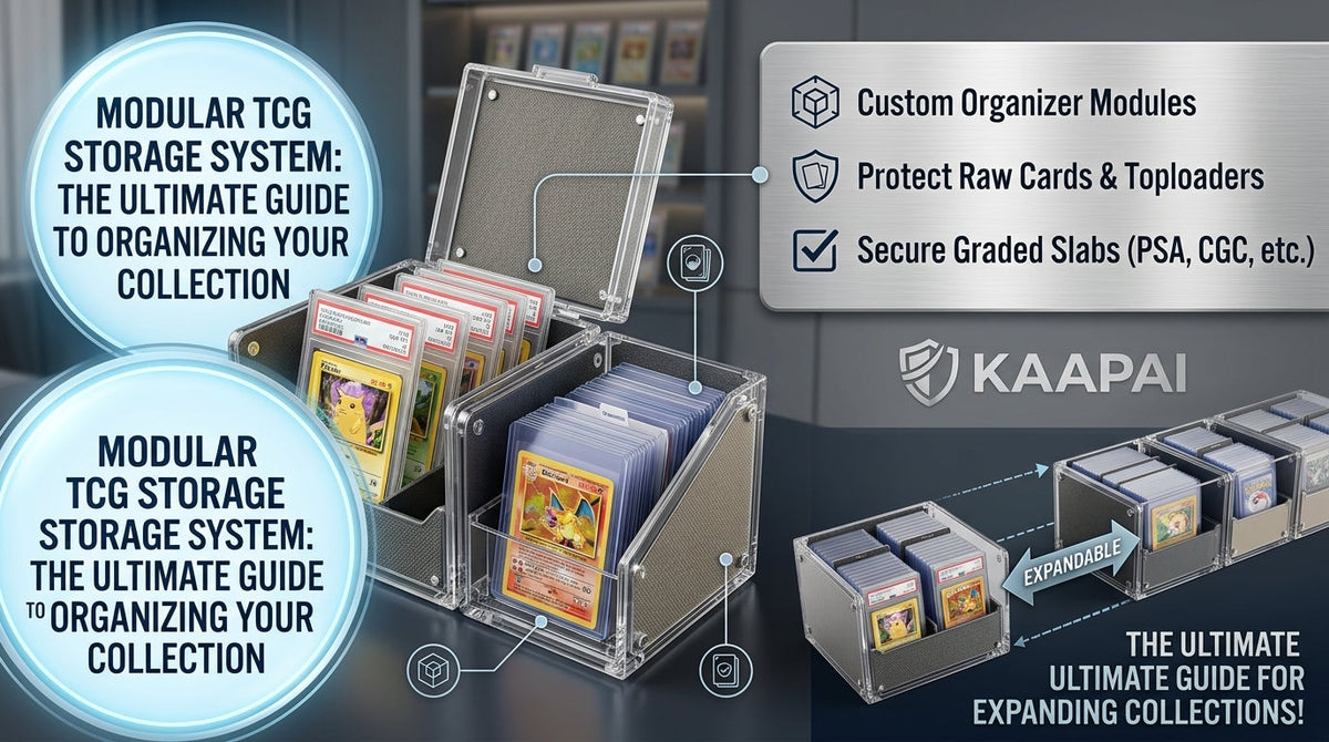 Modular TCG Storage System: The Ultimate Guide to Organizing Your Collection