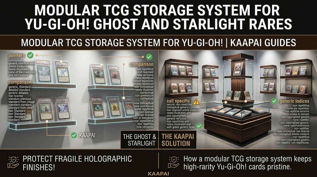 Modular TCG Storage System for Yu-Gi-Oh! Ghost and Starlight Rares