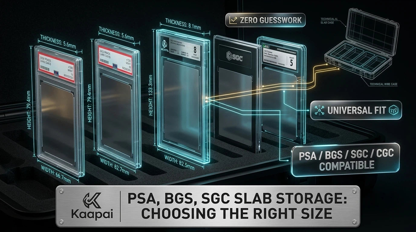 PSA, BGS, SGC Slab Storage: Choosing the Right Size
