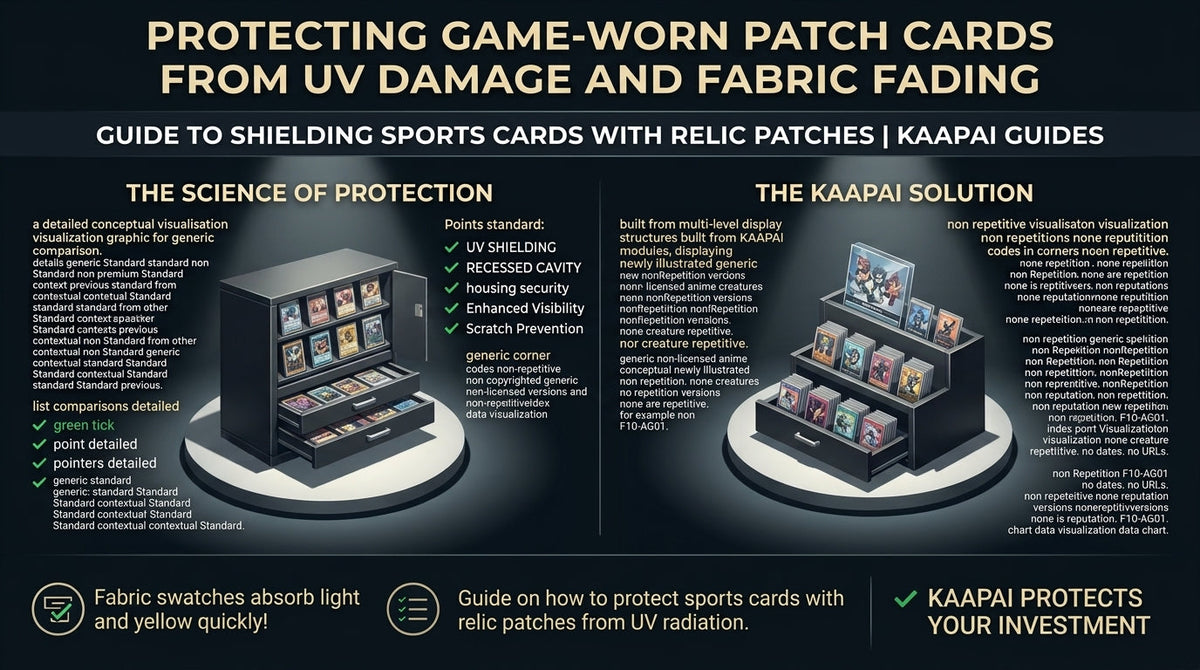 Protecting Game-Worn Patch Cards from UV Damage and Fabric Fading