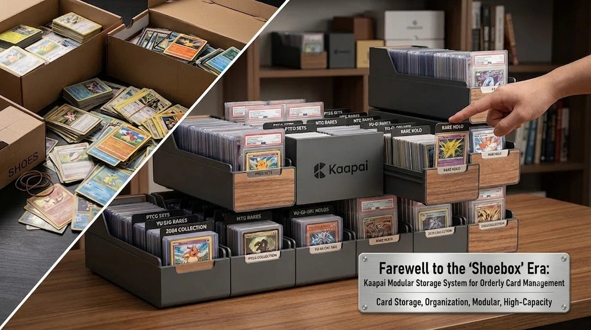 Say Goodbye to the "Shoebox" Era: Kaapai Modular Storage System Makes Card Management Effortless