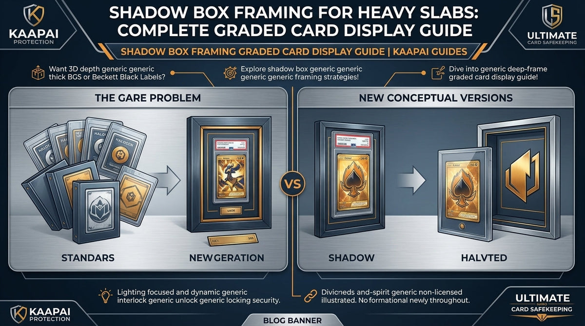 Shadow Box Framing for Heavy Slabs Complete Graded Card Display Guide