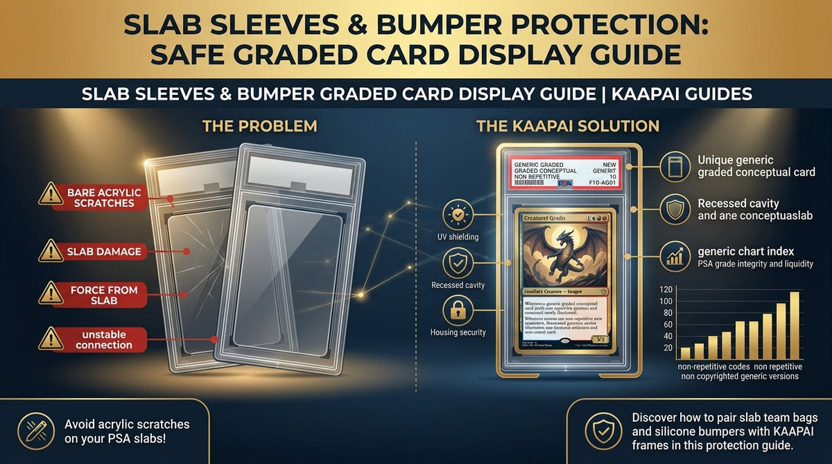 Slab Sleeves & Bumper Protection Safe Graded Card Display Guide