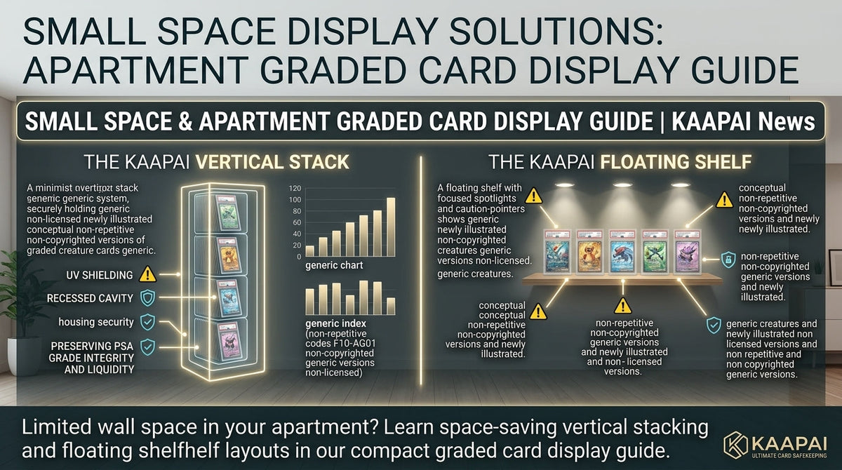 Small Space Display Solutions Apartment Graded Card Display Guide