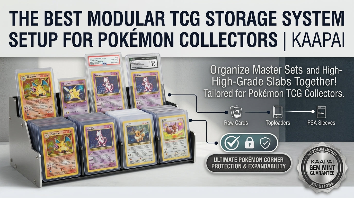 The Best Modular TCG Storage System Setup for Pokémon Collectors