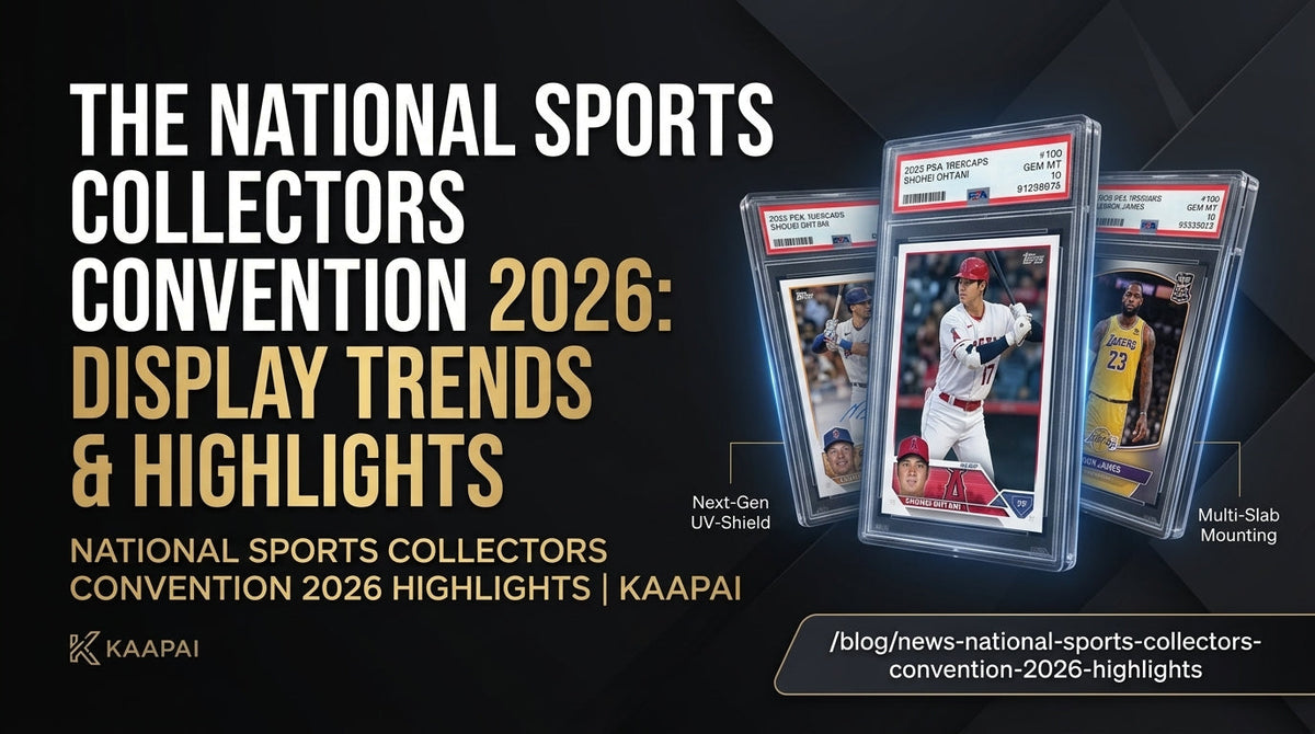 The National Sports Collectors Convention 2026: Display Trends & Highlights