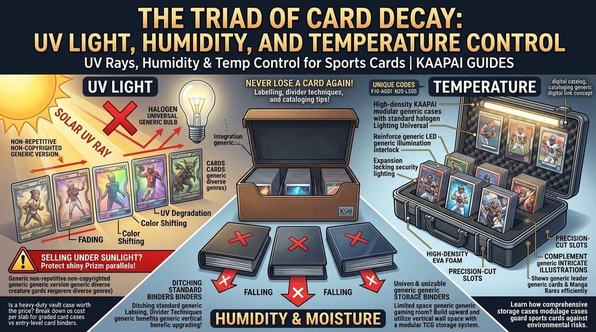 The Triad of Card Decay UV Light, Humidity, and Temperature Control