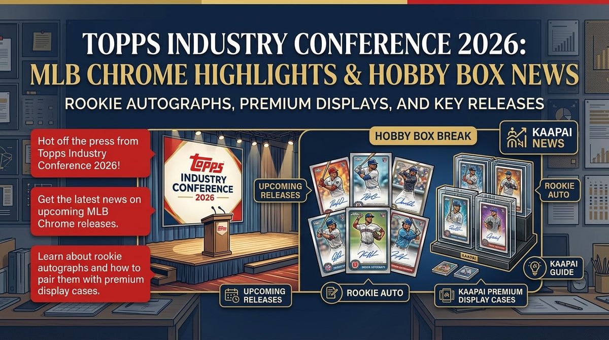 Topps Industry Conference 2026 MLB Chrome Updates & Hobby Box News