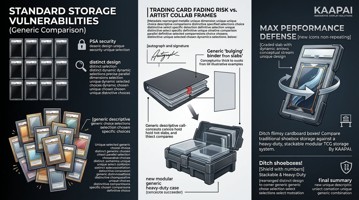 Traditional Card Boxes vs Modular TCG Storage System Which Wins