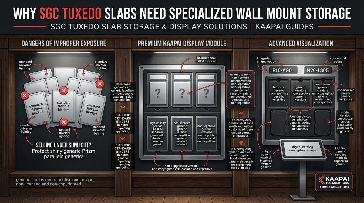 Why SGC Tuxedo Slabs Need Specialized Wall Mount Storage