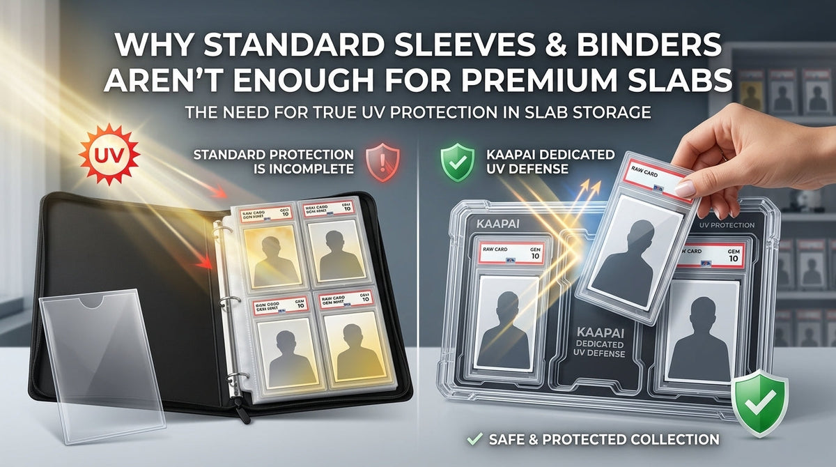 Why Standard Sleeves and Binders Aren't Enough for Premium Slabs