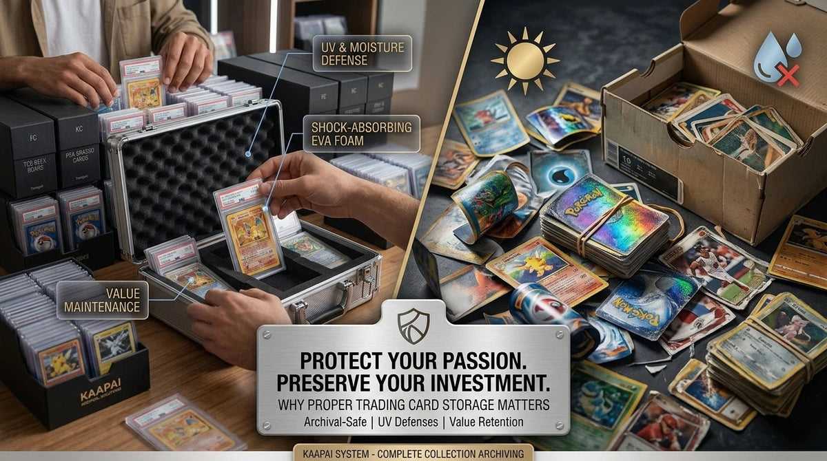 Why Trading Card Storage Matters: Protect Your Investment