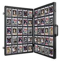 Kaapai® Aluminum Card Vault – 50 Slot Display Case for 500 Trading Cards