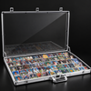 KAAPAI TradeVault Lockable Card Display Case - Silver