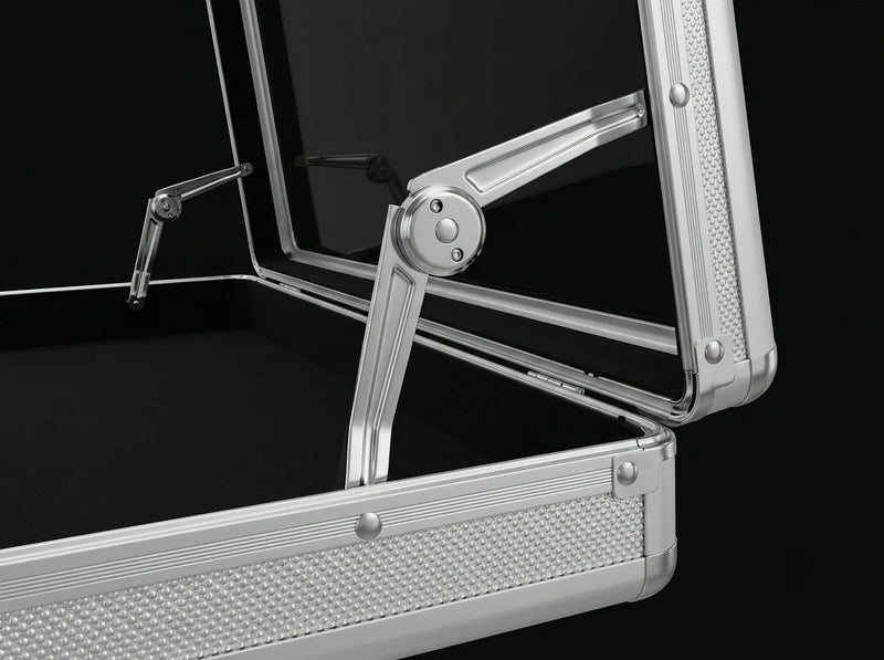 BUILT-IN LID STAYS