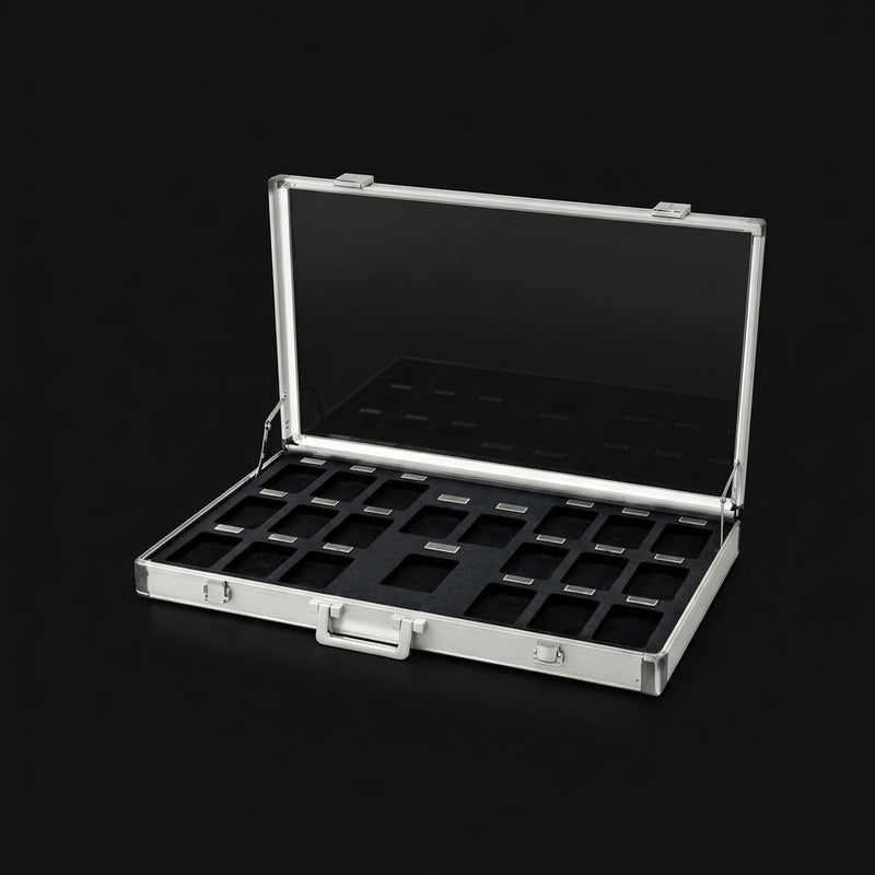 1 x LED Trading Card Display Case