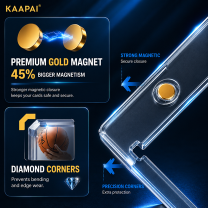 KAAPAI 55pt One Touch Magnetic Card Protector