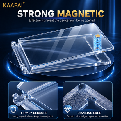 KAAPAI 55pt One Touch Magnetic Card Protector