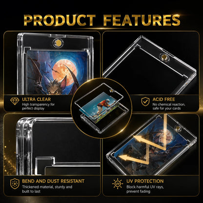 KAAPAI 55pt One Touch Magnetic Card Holder